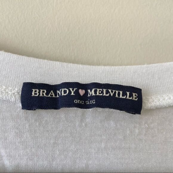 Brandy melville-loose Fit Lightweight Long Sleeve Top - Picture 9 of 9